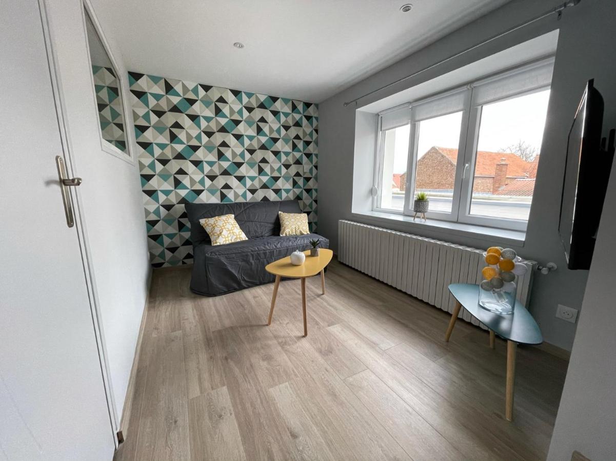 Logements Equipes A Onnaing Avec Espace Balneo En Option Proche Toyota, Autoroute Et Valenciennes Ngoại thất bức ảnh
